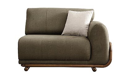 Medusa Home Mobilya - San Diego Yeşil Üçlü Koltuk
