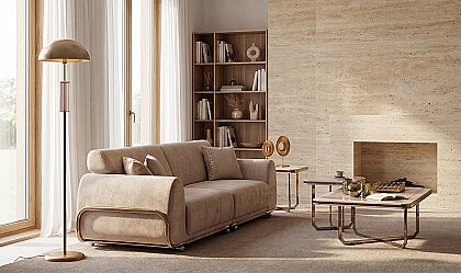 Medusa Home Mobilya - San Juan Luxury Üçlü Koltuk