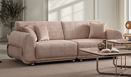 Medusa Home Mobilya - San Juan Luxury Üçlü Koltuk