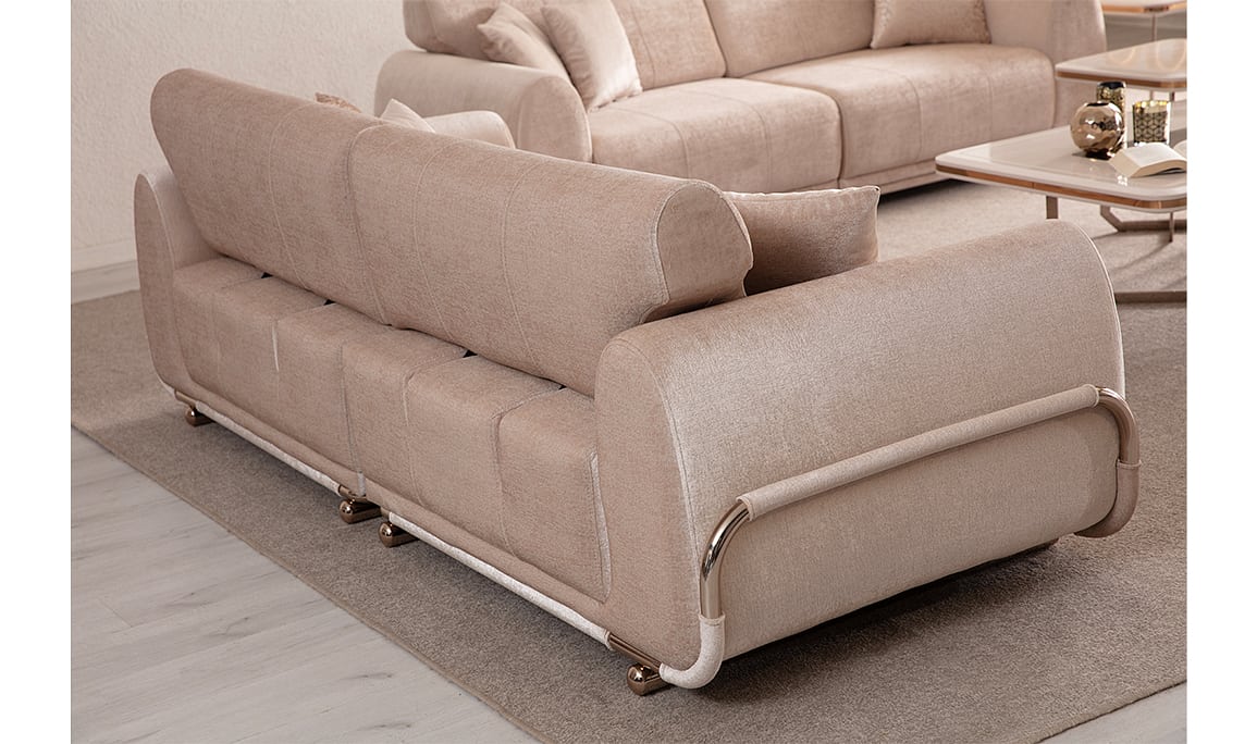 Medusa Home Mobilya - San Juan Luxury Üçlü Koltuk