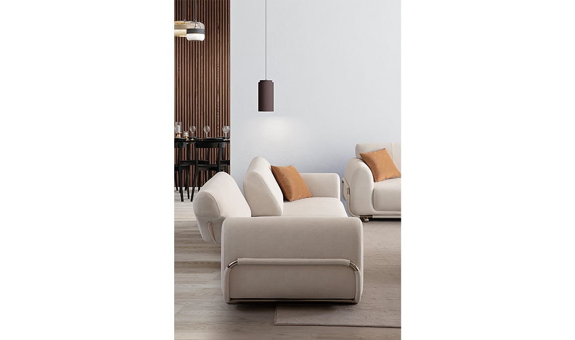 Medusa Home Mobilya - San Juan Modern Üçlü Koltuk