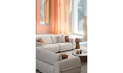 Medusa Home Mobilya - San Juan Modern Üçlü Koltuk
