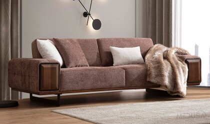 Medusa Home - Sandro Mürdüm Üçlü Koltuk Medusa Home - Sandro Mürdüm Üçlü Koltuk