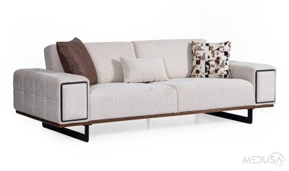 Medusa Home Mobilya - Sandro Soft Üçlü Koltuk
