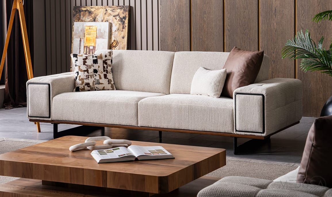 Medusa Home Mobilya - Sandro Soft Üçlü Koltuk