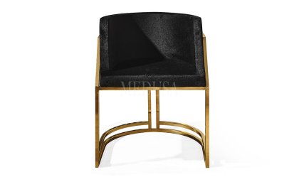 Medusa Home Mobilya - Sanremo Siyah Yemek Odası