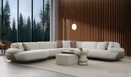 Medusa Home Mobilya - Santa Big Köşe Takımı