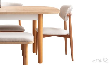 Medusa Home Mobilya - Santa Bohem Yemek Masası