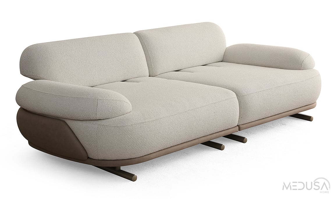 Medusa Home Mobilya - Santa Üçlü Koltuk