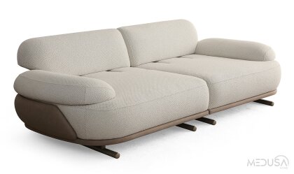 Medusa Home Mobilya - Santa Üçlü Koltuk