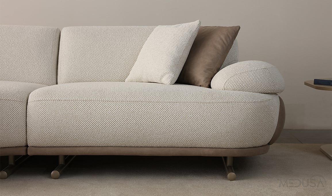 Medusa Home Mobilya - Santa Üçlü Koltuk