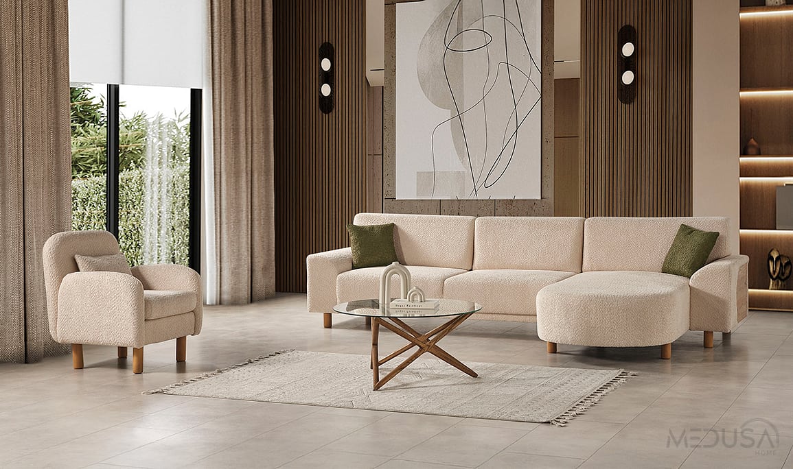 Medusa Home Mobilya - Saphir Bohem Köşe Takımı