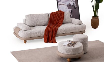 Medusa Home Mobilya - Sara Üçlü Koltuk