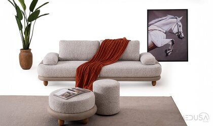 Medusa Home Mobilya - Sara Üçlü Koltuk