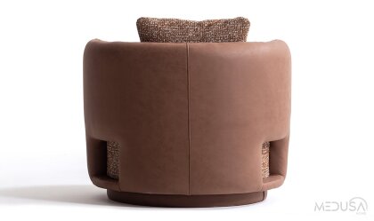 Medusa Home Mobilya - Satin Döner Berjer