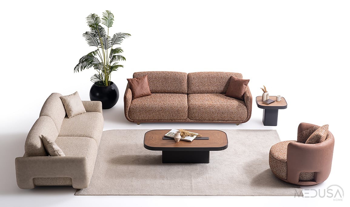 Medusa Home Mobilya - Satin Koltuk Takımı