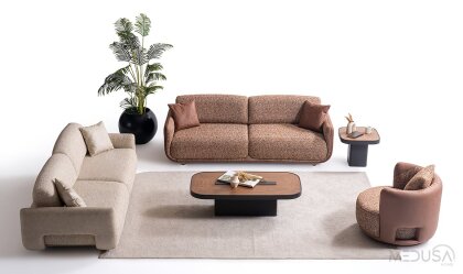 Medusa Home Mobilya - Satin Koltuk Takımı
