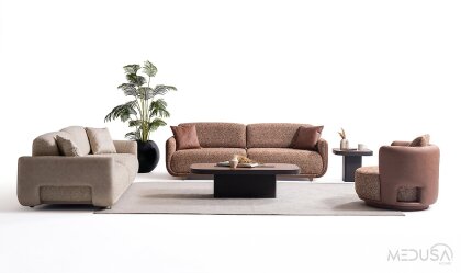 Medusa Home Mobilya - Satin Koltuk Takımı