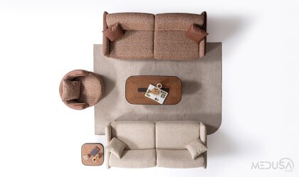 Medusa Home Mobilya - Satin Koltuk Takımı