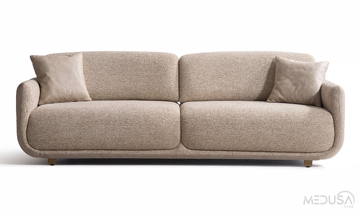 Medusa Home Mobilya - Satin Üçlü Koltuk