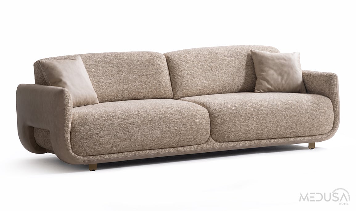 Medusa Home Mobilya - Satin Üçlü Koltuk
