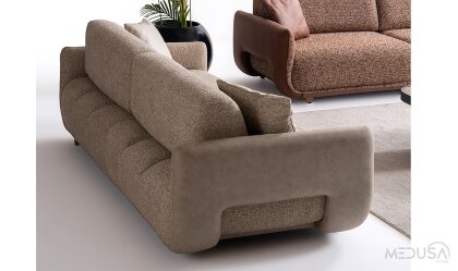 Medusa Home Mobilya - Satin Üçlü Koltuk