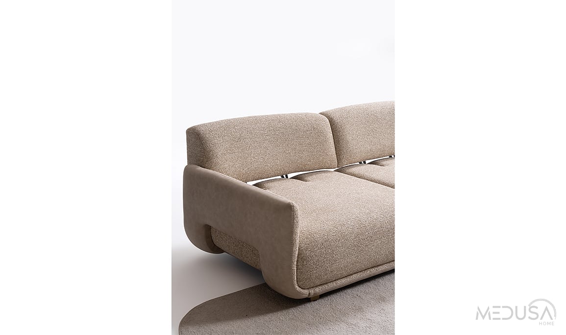 Medusa Home Mobilya - Satin Üçlü Koltuk