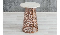 Medusa Home Mobilya - Şato Konik Ayaklı Yan Sehpa