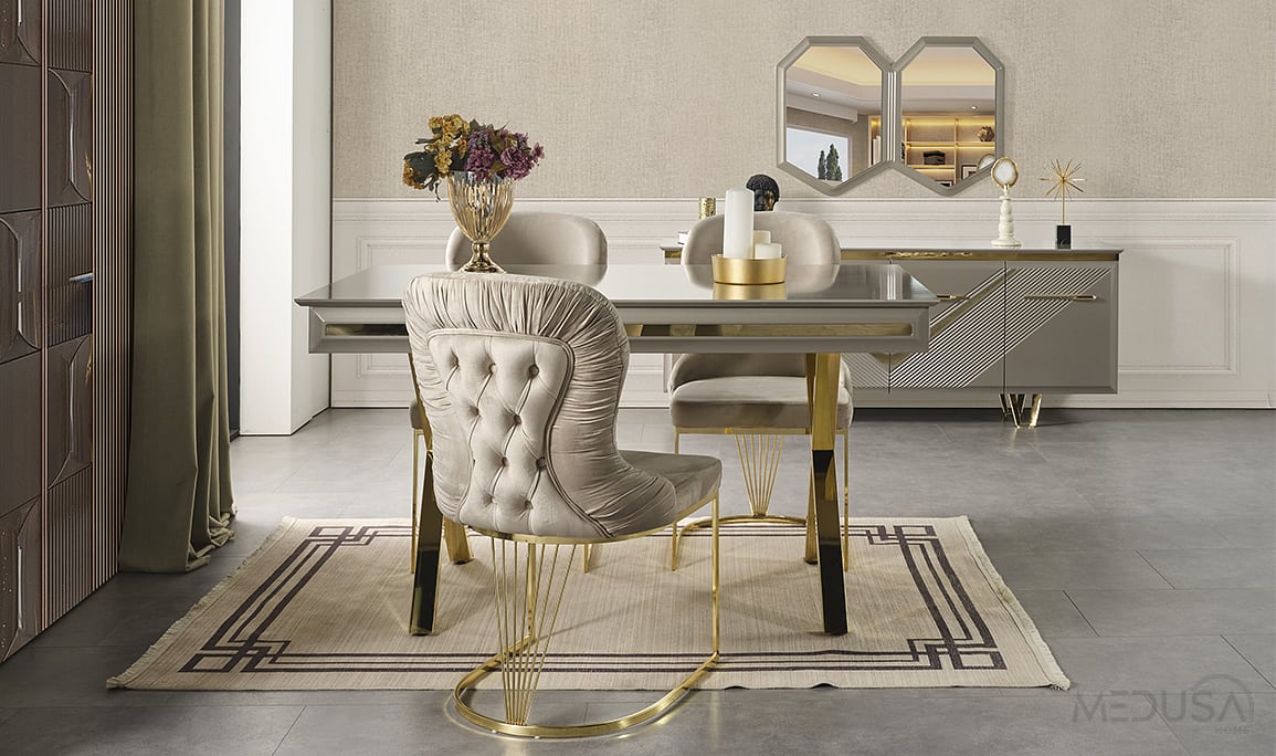 Medusa Home Mobilya - Savana Luxury Yemek Odası