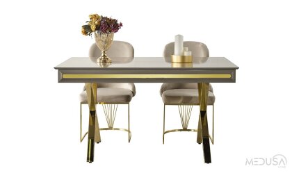 Medusa Home Mobilya - Savana Luxury Yemek Odası