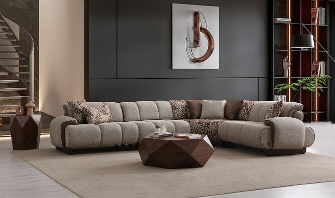 Medusa Home Mobilya - Segno Köşe Takımı - L Köşe Takımları