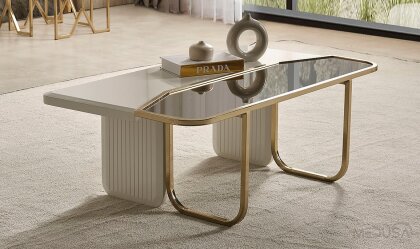 Medusa Home - Selux Cam Orta Sehpa Medusa Home - Selux Cam Orta Sehpa