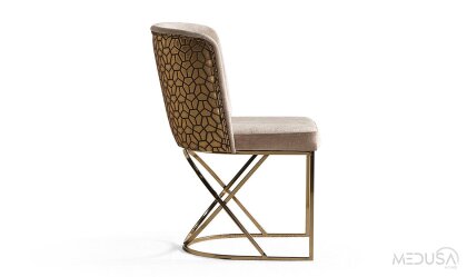 Medusa Home Mobilya - Selux Desenli Sandalye