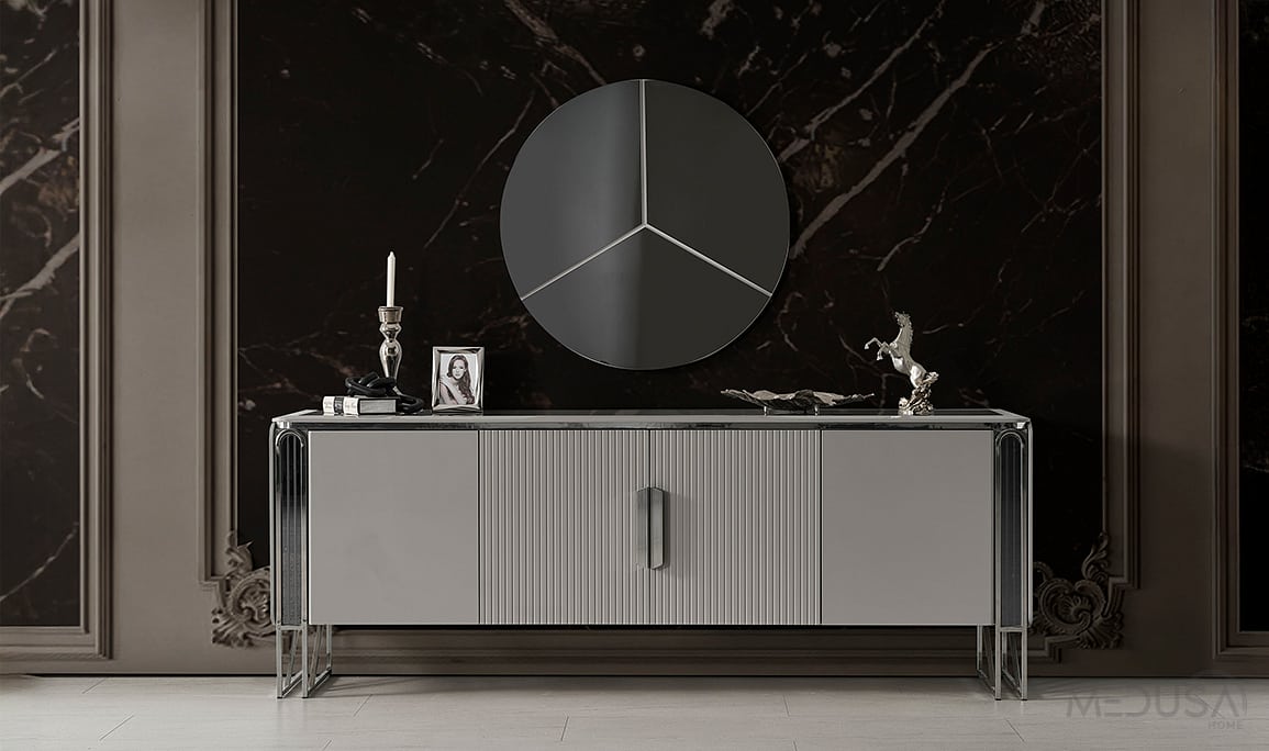 Medusa Home Mobilya - Selux Gri Konsol