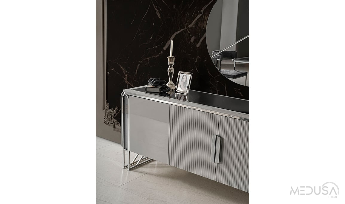 Medusa Home Mobilya - Selux Gri Konsol