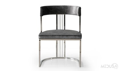 Medusa Home Mobilya - Selux Gri Sandalye