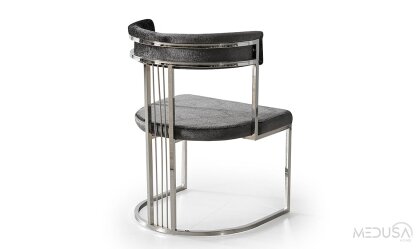 Medusa Home Mobilya - Selux Gri Sandalye