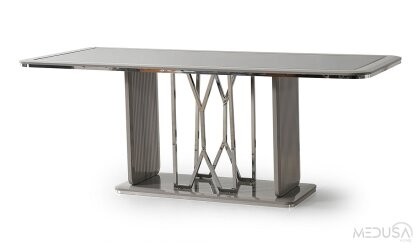 Medusa Home Mobilya - Selux Gri Yemek Masası