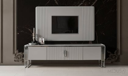 Medusa Home Mobilya - Selux Gri Yemek Odası