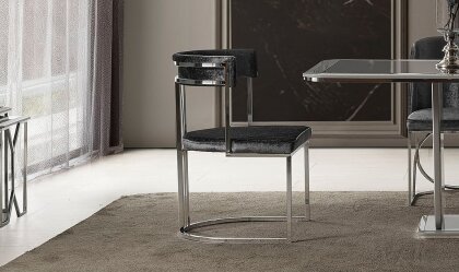 Medusa Home Mobilya - Selux Gri Yemek Odası