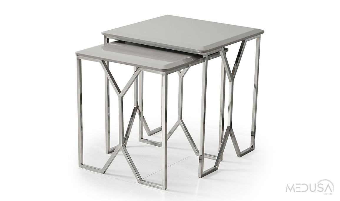 Medusa Home Mobilya - Selux Gri Yemek Odası