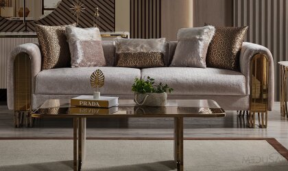Medusa Home - Selux Üçlü Koltuk Medusa Home - Selux Üçlü Koltuk