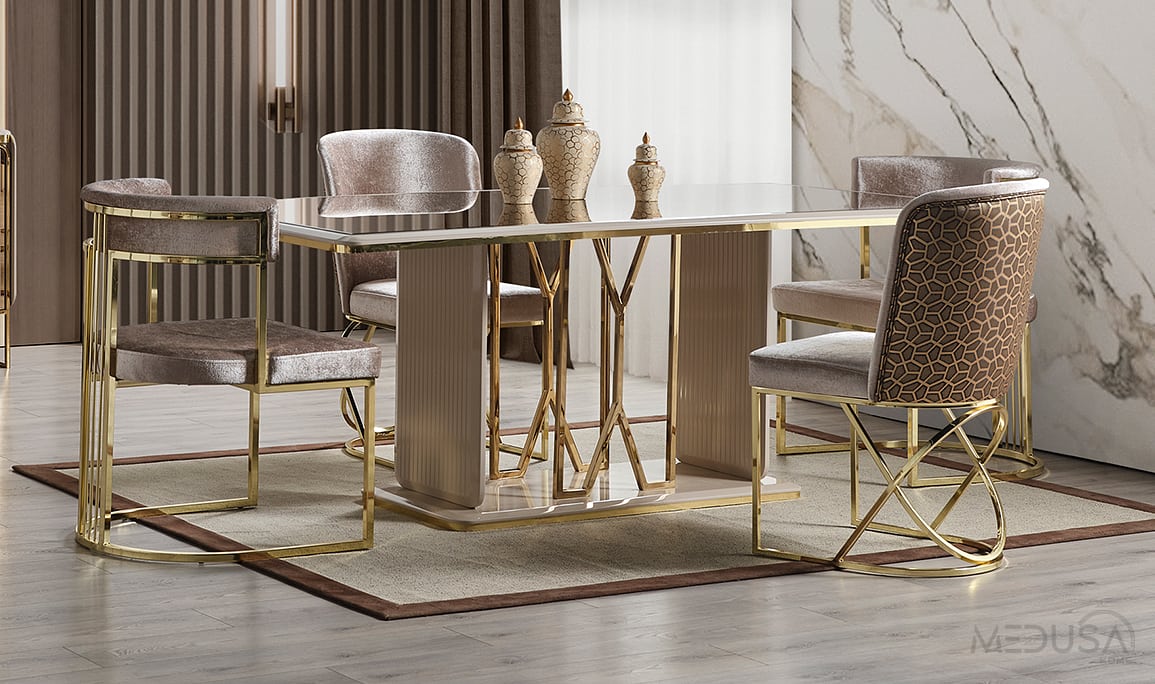 Medusa Home Mobilya - Selux Vizon Yemek Masası