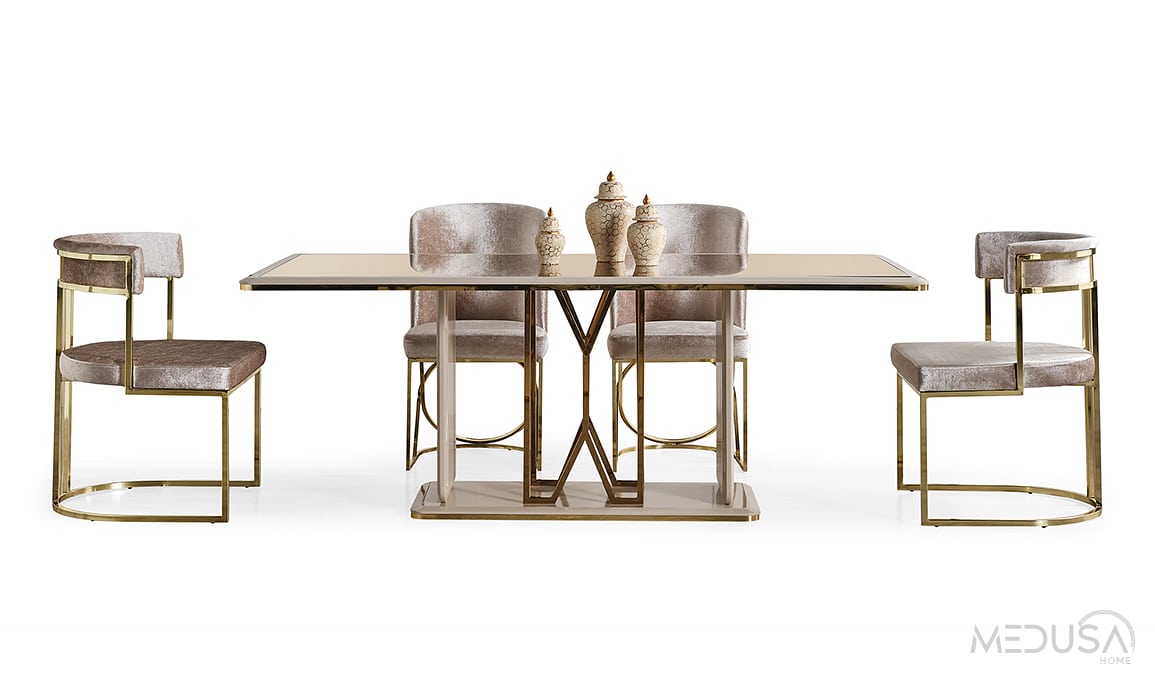 Medusa Home Mobilya - Selux Vizon Yemek Masası