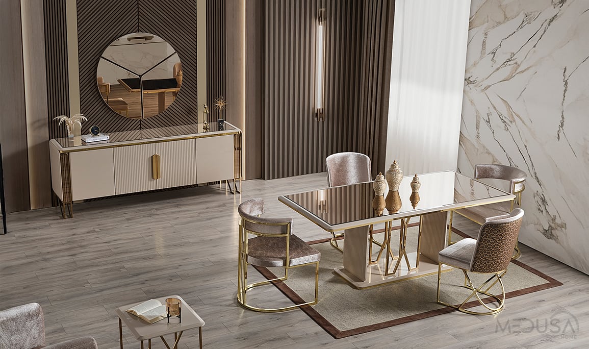 Medusa Home Mobilya - Selux Vizon Yemek Odası