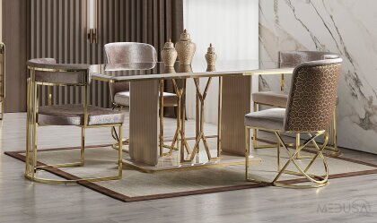 Medusa Home Mobilya - Selux Vizon Yemek Odası