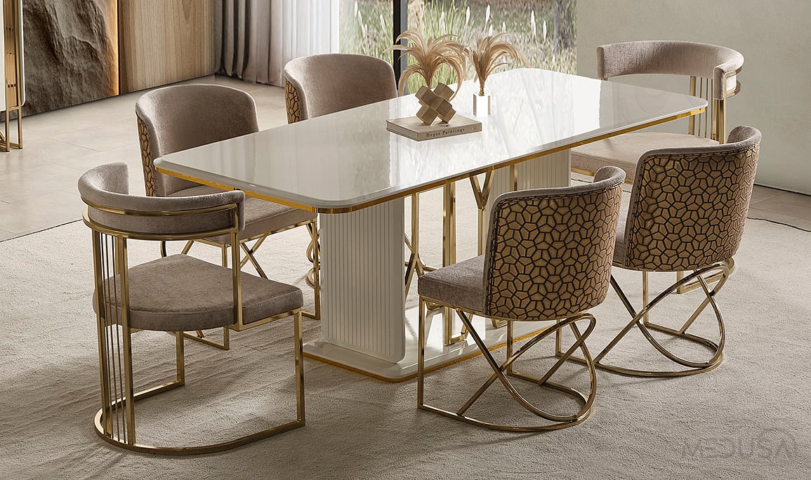 Medusa Home Mobilya - Selux Yemek Masası