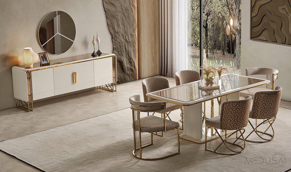 Medusa Home Mobilya - Selux Yemek Odası Takımı