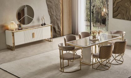 Medusa Home Mobilya - Selux Yemek Odası Takımı