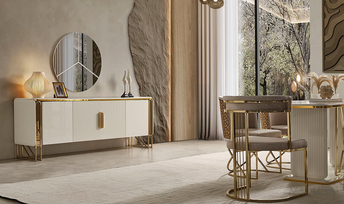 Medusa Home Mobilya - Selux Yemek Odası Takımı